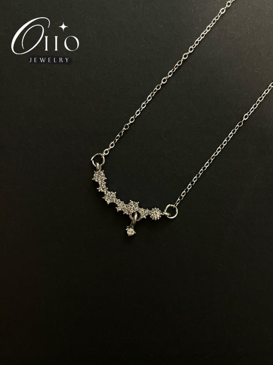 Silver Starful Necklace